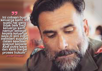 Anaknya Tersangkut Kasus Narkotika, Jeremy Thomas Harapkan Empatinya Sesama Ayah Dirasakan