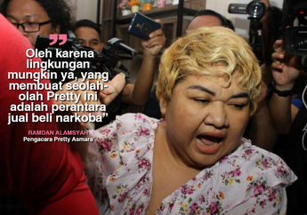 Pretty Asmara Pernah Mengkonsumsi Narkoba, Pengacara Minta Polisi Melakukan Ini 