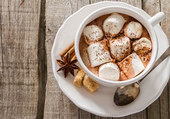 Resep - Hot Chocolate Marshmallow, Bikin Bad Mood Hilang Seketika