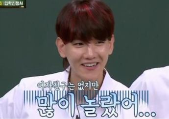 Ditanya Soal Pacar, Begini Reaksi Baekhyun 