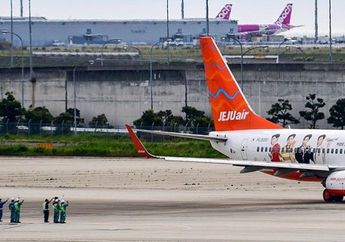 Wow, Ada Yunho TVXQ di Pesawat Jeju Air 