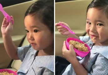 Ayu Ting Ting Perlihatkan Bekal Sekolah Bilqis, Netizen Kaget, Artis Papan Atas Kok Makan Gituan?