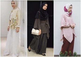 Dari Laudya Cynthia Bella Hingga Zaskia Adya Mecca, Ini 6 Inspirasi Celana Kulot Untuk Gaya Hijab Modis Santun
