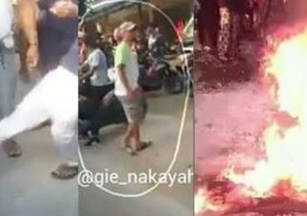 Dorr..! Polisi Tembak Pria Pembakar Diduga Maling Di Bekasi, Total 6 Orang yang Dijadikan Tersangka