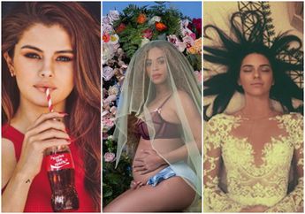 Ini Bukti Kecantikan Artis Selena Gomez dan Kendall Jenner Bukan Tandingan Beyonce di Instagram