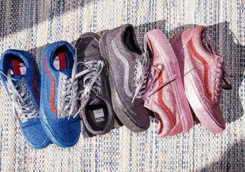 Ini Sneakers Bukan Permen! Wajah Baru Sepatu Vans yang Penuh Glitter!