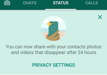Fitur Baru WhatsApp yang Bikin Status Kamu Mirip SnapChat, Yuk Cobain!