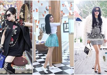 Mulus dan Putihnya Paha Princess Syahrini Saat Pakai Rok Pendek Bikin Netizen Sirik! 