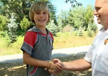 Anak Kecil Berusia 8 Tahun Dijuluki "Pahlawan" Setelah Melakukan Hal Menegangkan Ini