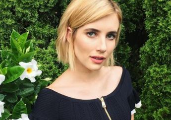 4 Gaya Unfinished Jeans ala Emma Roberts, Nomer 3 Cocok Ditiru loh!