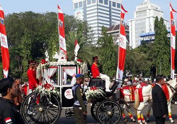 Suasana Keseruan Perayaan HUT RI ke-72, Monas dan Istana Merdeka