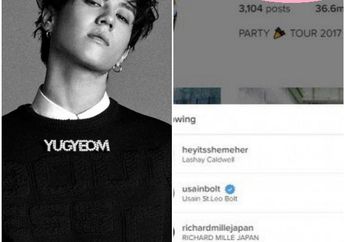 Chris Brown Follow Instagram Yugyeom GOT7?