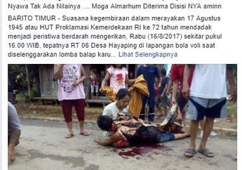 Lomba 17an Malah Jadi Geger Akibat Simbahan Darah Begini Kronologinya