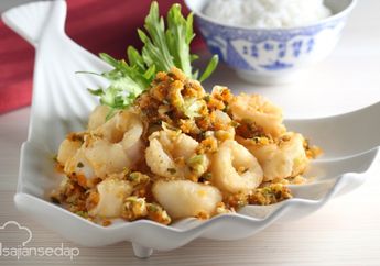 Lezatnya Cumi Goreng Telur Asin, Menu Utama Yang Tak Terkalahkan