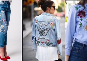 Sentuhan Embroidery Pada 5 Item Fashion ini Bikin Tampilan Kamu Makin Kece
