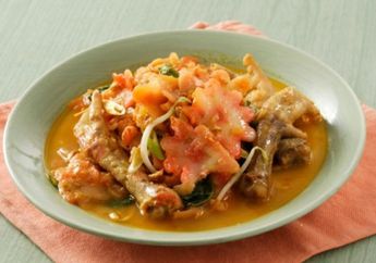 Siapa Tahan Menolak Pedasnya Seblak Ceker Kari, Dijami Ketagihan