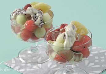 Salad Buah Jelly Santapan Makan Malam Buat Kamu Yang Lagi Diet