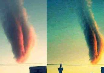 Inilah Awan Aneh yang Berhasil Diabadikan Oleh Kamera, Netizen Ketakutan!