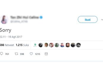 Gara-gara Postingan Minta Maaf Bendera Terbalik Dari Perempuan Cantik Ini, Netizen Luluh.