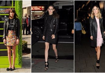 Pakai Leather Jacket 4 Seleb Hollywood Ini Tampil Chic dan Feminin, Ada Kekasih Liam Hemsworth Juga