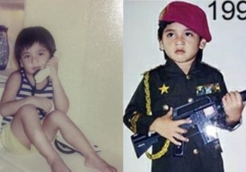 Udah Ganteng Dari Kecil, Pantes Gedenya Jadi Aktor Terkenal!