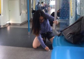 Gadis Cantik Ini Dicari Pihak KRL Karena Perbuatannya, Ternyata Karena Melakukan Ini!