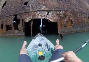 Coba Eksplorasi Bangkai Kapal, Pria Ini Malah Temukan Fenomena Mengejutkan