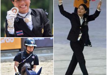 Terbongkar! Kecantikan Anggun Putri Raja Thailand yang Mewakili Negaranya Dalam Kejuaraan Berkuda di SEA Games 2017