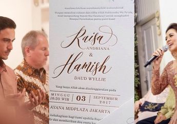 Undangan Nikah Raisa &ndash; Hamish Sudah Tersebar, Persiapkan Hatimu ya, dengan 10 Bocoran ini!