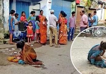 Mengharukan, Gadis ini Melahirkan di Jalan Disaksikan Banyak Orang