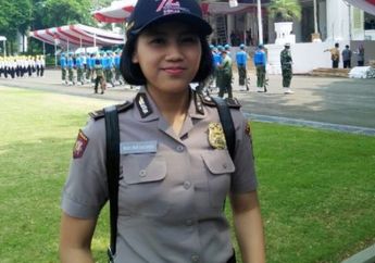 Bripda Nida Nur Hasanah, Polwan Cantik yang Terpilih Jadi MC Upacara HUT RI ke-72 di Istana Negara