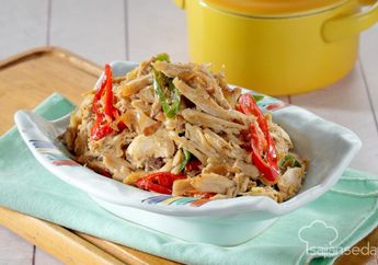 Tumis Ayam Suwir Tauco Cabai Resep Simpel Cuma 25 Menit