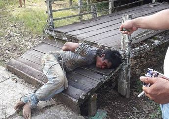 Tertangkap Basah Mengedarkan Narkoba Pria Ini Dihajar Habis Warga Lihat Videonya