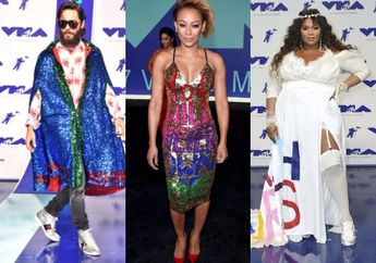 Duh, Ada yang Bawa Burung Sekandang, Ini Dia 5 Seleb dengan Pakaian Paling Nyeleneh di MTV Video Music Awards 2017
