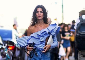 Cantiknya, Tampil Feminim dengan 8 Model Fashion Ruffles