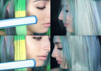Keren Banget! Pewarna Rambut Ini Bisa Berubah-ubah, kok Bisa?