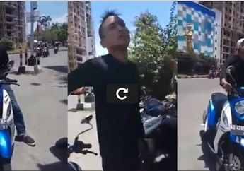 Fakta! Pelanggar Lalu Lintas Berani Nyolot Ke Petugas Di Sukoharjo, Solo, Ternyata Punya Surat Sakti