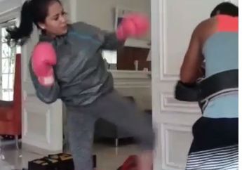 Nagita Ikut Thai Boxing Karena Ayu Juga Ikutan Olahraga Itu, Ada Apa, ya?