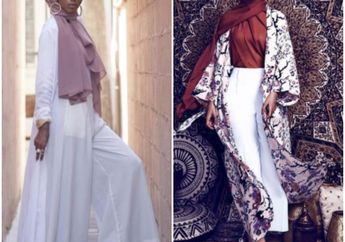 Bingung Mix and Match Outfit Buat Idul Adha, Coba Gaya HIjab Keren Pakai Outer Kayak Gini deh!