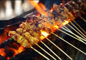 5 Tips Membakar Sate Daging Sapi atau Kambung, Nomor 5 Dagingnya Jadi Tak Mudah Kering