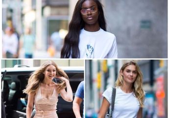 Beginilah Street Style ala Model Victoria&rsquo;s Secret yang Datang Untuk Fitting, Ada Bella dan Gigi Hadid loh