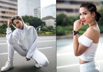 Penampilan Seksi Andrea Dian dari yang Simpel Hingga Saat Olahraga, duh Bikin Gagal Fokus