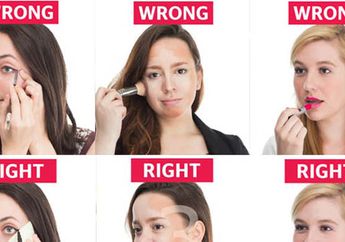 6 Kesalahan Dalam Mengaplikasikan Makeup Yang Wajib Kamu Tahu, Nomor 4 Pasti Sering Kamu Lakukan