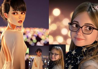 Mau Jadi Tambah Cantik dan Mulus Seperti Barbie dan Kartun 3D? Seniman Ini Akan Mengubah dan Menyihirmu Menjadi Seperti Ini!