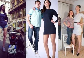 Foto-Foto Cantik Wanita Tertinggi di Dunia, Banyak yang Gak Tau Asalnya Ternyata dari Negara Ini