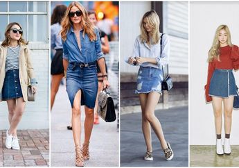 Tampil Kece dengan Rok Denim Mini Seksi ala Cewek Jepang dan Korea, Ini Tipsnya Biar Nggak Terlihat Jadul!