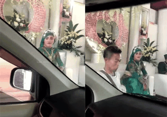 Viral di Youtube, Kini Ada Tren Baru Kondangan Drive-Thru, Amplopnya Langsung Diangkut loh