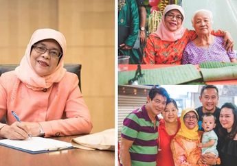 Inilah Sosok Presiden Wanita Muslim Pertama di Singapura, Mdm Halimah Yacob