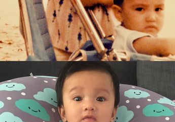 Nggak Mau Kalah, Atiqah Hasiholan Pajang Foto Bayi Lain Disandingkan dengan Salma.