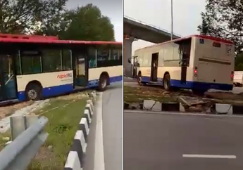 Tidak Hanya di Indonesia, Supir Bus di Negara Ini Juga Ugal-ugalan, Lihat Korbannya